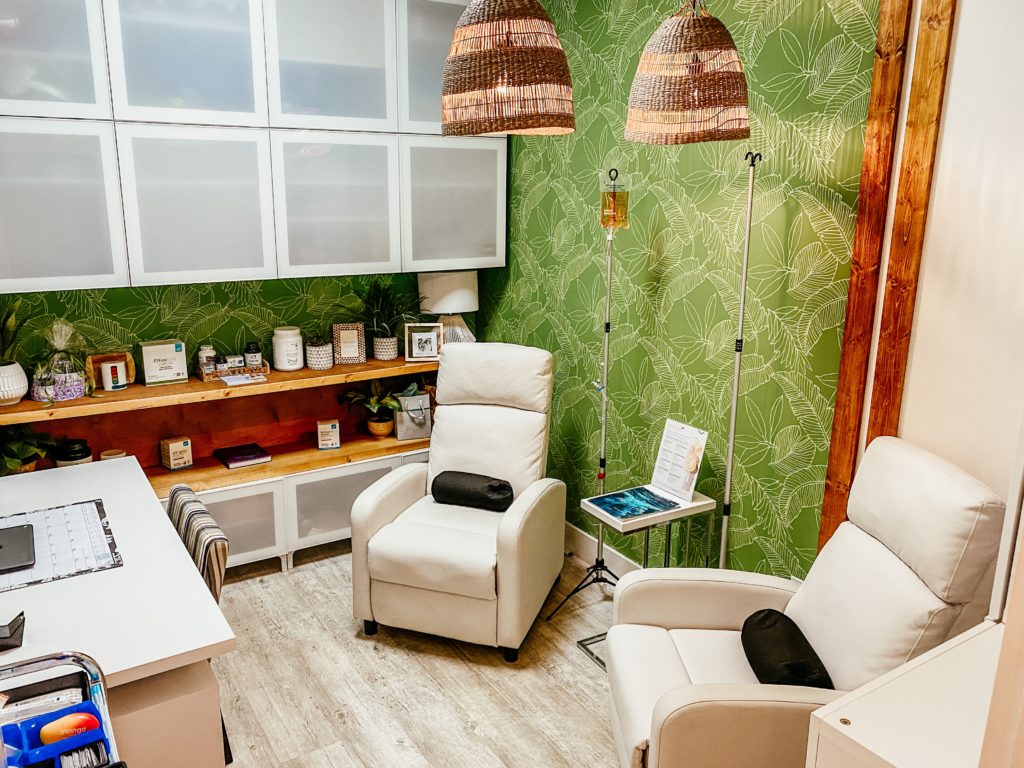 Revitalize IV Lounge at Brandwein Institute for Nutrition & Wellness
